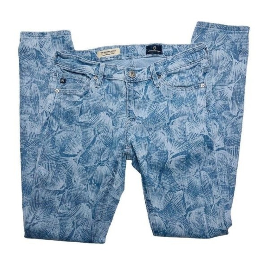AG ADRIANO GOLDSCHMIED Printed The Legging Ankle Super Skinny Jeans